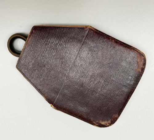 VICTORIAN CELLULOID DESK MAGNIFYING GLASS IN CASE BY CW DIXEY LONDON - ADDITIONAL PHOTO 4