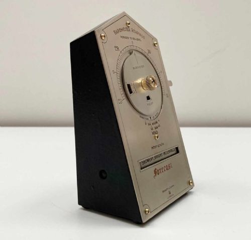 fig 2. Early Twentieth Century Desktop Weather Forecaster by Negretti & Zambra London