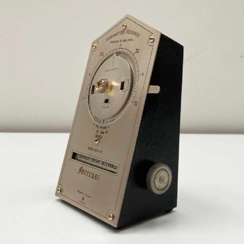fig 3. Early Twentieth Century Desktop Weather Forecaster by Negretti & Zambra London
