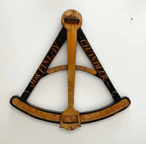 Rare Nineteenth Century Ship's Chandlers & Instrument Makers Shop Sign