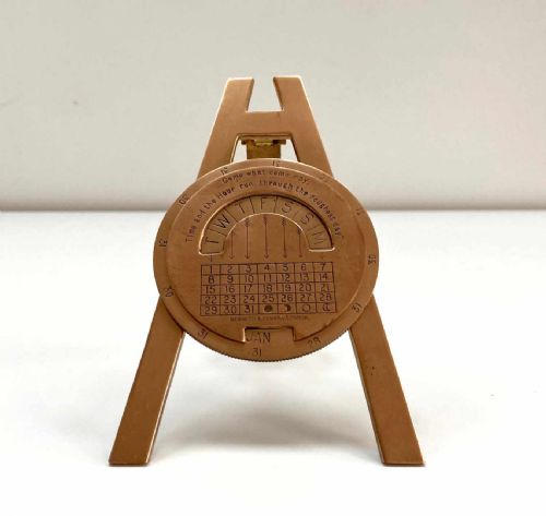 Desktop Perpetual Calendar by Negretti & Zambra London