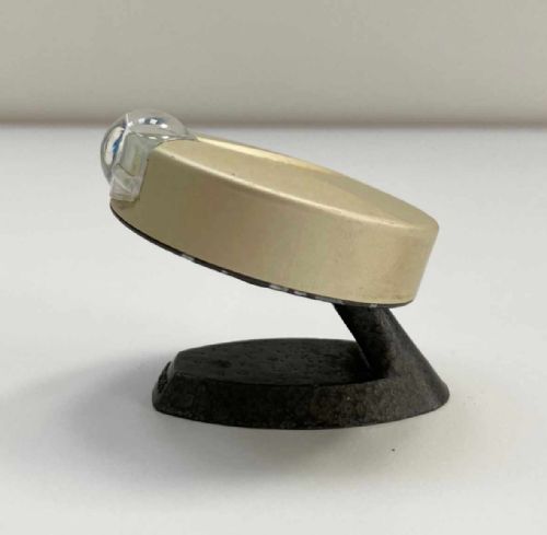 fig 1. Spaceage Desk Thermometer on Stand by Smiths of London