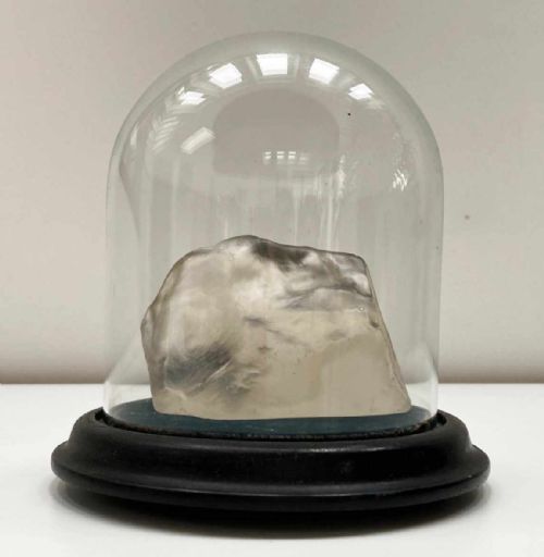 fig 5. Edwardian Glass Replica of the Uncut Cullinan Diamond - James R Gregory
