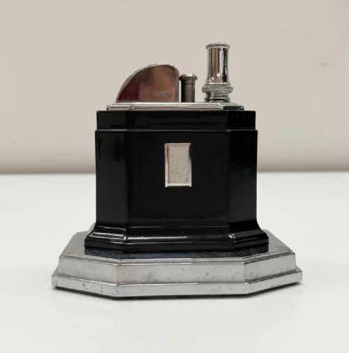 Art Deco Period Octette Touch Tip Table Lighter by Ronson
