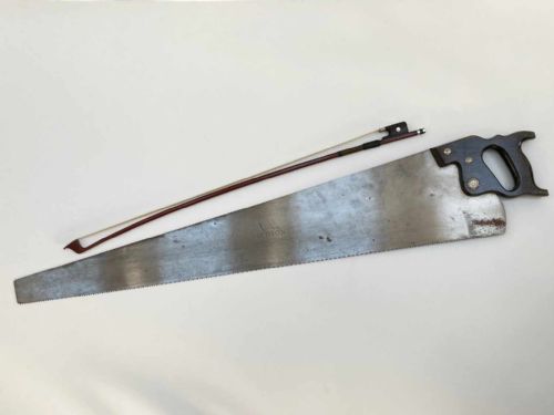 fig 4. Early Twentieth Century Cased Musical Saw by Jedson