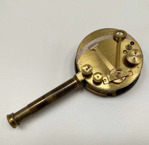 fig 2. Mid Victorian Pocket Sextant by Field & Son Birmingham
