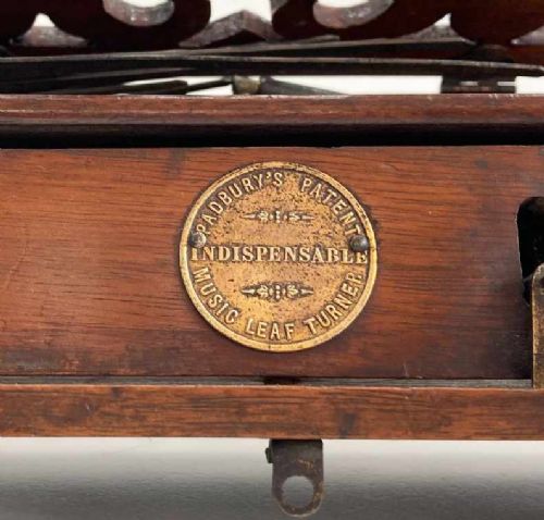 fig 3. Victorian Padburys Patent Indispensable Music Leaf Turner