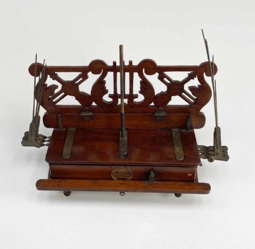 fig 4. Victorian Padburys Patent Indispensable Music Leaf Turner