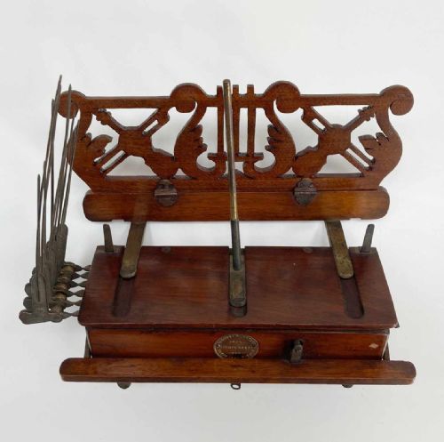 fig 6. Victorian Padburys Patent Indispensable Music Leaf Turner