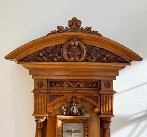 fig 3. Monumental Victorian Exhibition Aneroid Barometer by Dollond of London