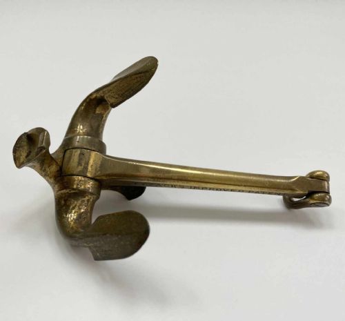fig 2. Victorian Salemans Sample Model of a Tyzack's Improved Patent Anchor