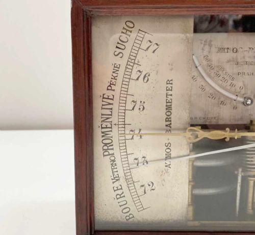 FRENCH VICTORIAN ATMOS BAROMETER - ADDITIONAL PHOTO 5