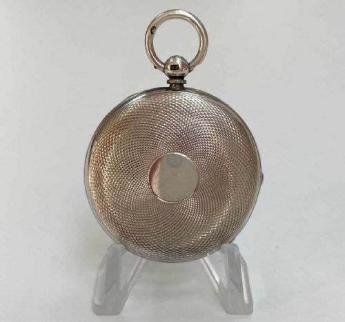 fig 1. Mid Victorian Silver Cased Paynes Patent Pedometer Retailed by Negretti & Zambra