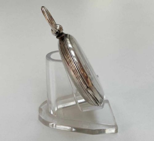 fig 4. Mid Victorian Silver Cased Paynes Patent Pedometer Retailed by Negretti & Zambra