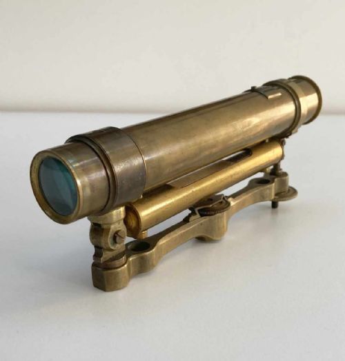 fig 3. Eighteenth Century Cased Surveyors Level Attributed to Benjamin Martin