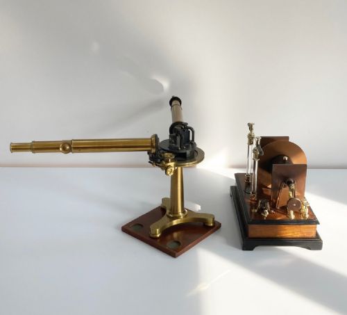fig 3. Rare Mid Victorian Spectroscope Set by John Browning of London