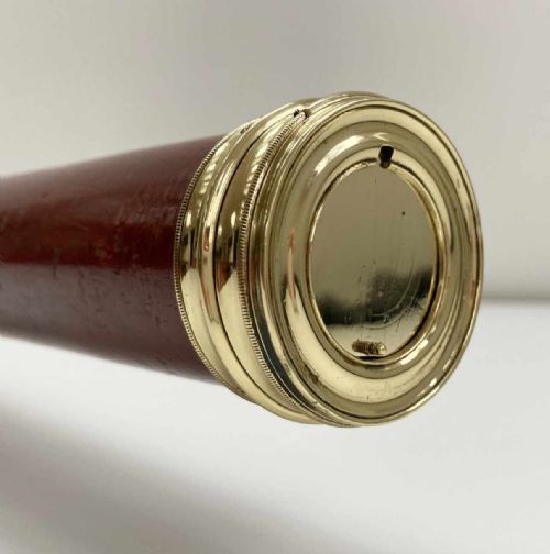 fig 6. Mid Eighteenth Century Two Part Refracting Telescope by Doallond London