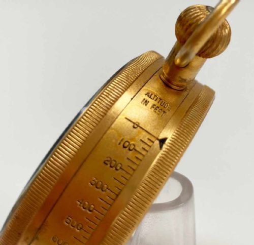 fig 6. Pocket Weather Forecasting Aneroid Barometer by Negretti & Zambra