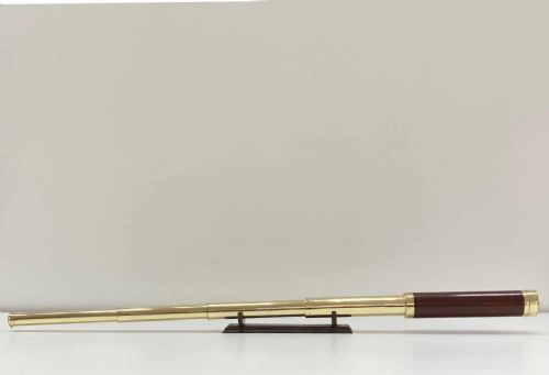fig 1. Four Draw Telescope by Watkins of Charing Cross Engraved to Frances Nisbet