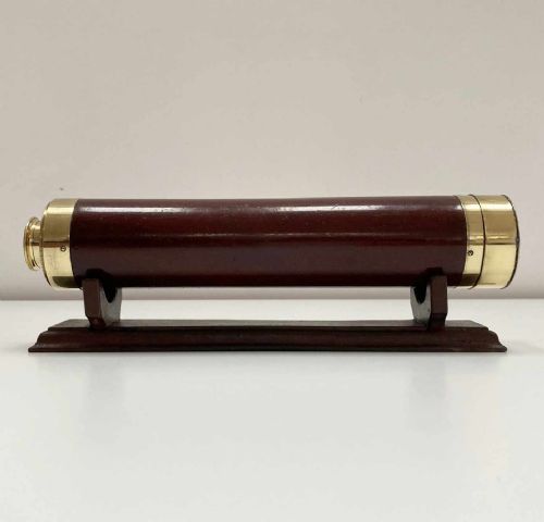 Four Draw Telescope by Watkins of Charing Cross Engraved to Frances Nisbet