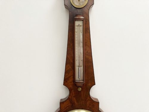 fig 2. George IV Mahogany Wheel Barometer by Alexander Adie Edinburgh