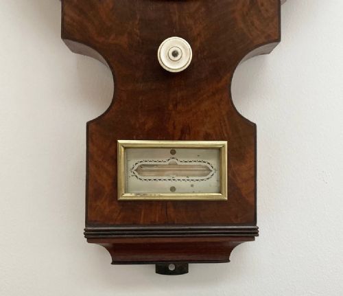 fig 4. George IV Mahogany Wheel Barometer by Alexander Adie Edinburgh
