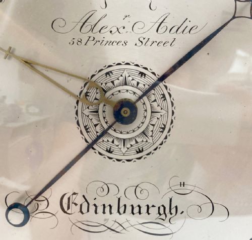 fig 5. George IV Mahogany Wheel Barometer by Alexander Adie Edinburgh