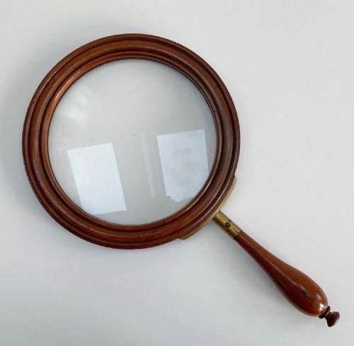 Large Early Nineteenth Century Gallery Glass or Library Glass