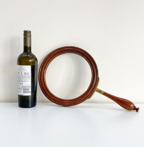 fig 1. Large Early Nineteenth Century Gallery Glass or Library Glass