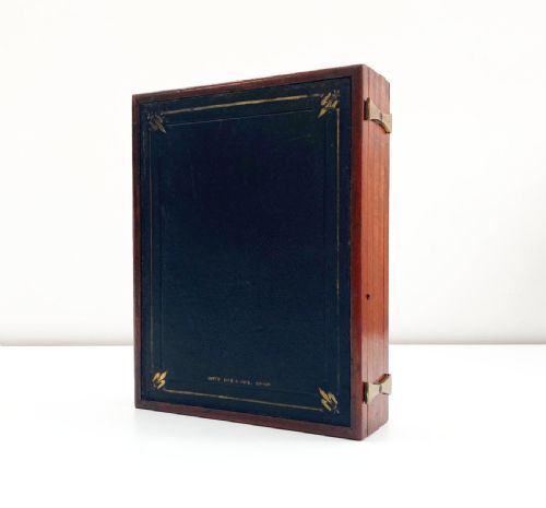 Early Victorian Portable Microscope Slide Case by Smith Beck & Beck London