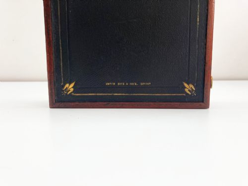 fig 1. Early Victorian Portable Microscope Slide Case by Smith Beck & Beck London