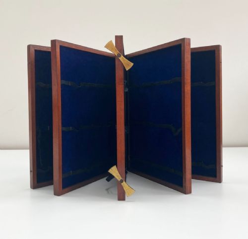 fig 7. Early Victorian Portable Microscope Slide Case by Smith Beck & Beck London