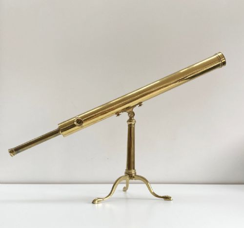 Early Nineteenth Century Library Telescope on Stand by Thomas Harris & Son London