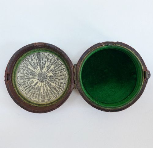fig 4. Pocket Weather Forecasting Aneroid Barometer by Negretti & Zambra