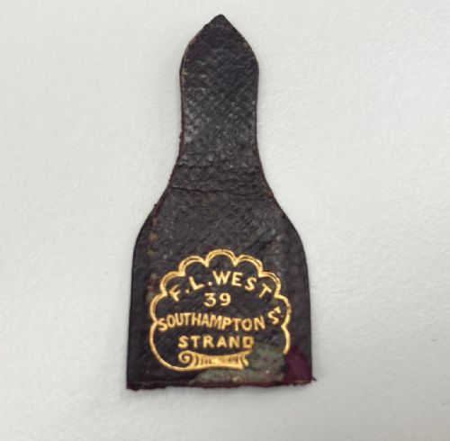 fig 5. Early Victorian Cased Stanhope Lens by Francis Linsell West London