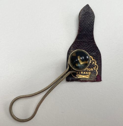 fig 7. Early Victorian Cased Stanhope Lens by Francis Linsell West London