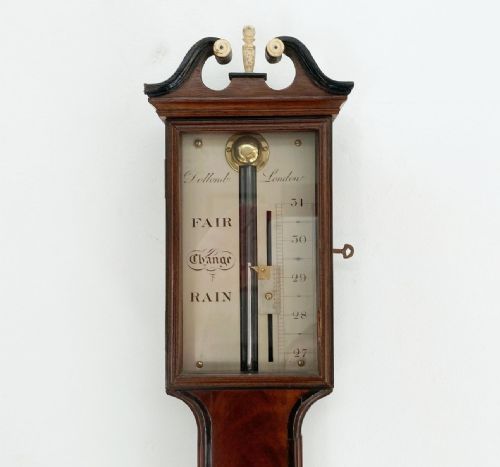fig 2. George III Stick Barometer by Dollond London