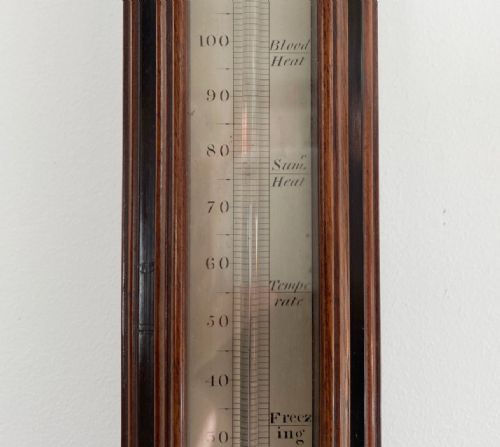 fig 6. George III Stick Barometer by Dollond London