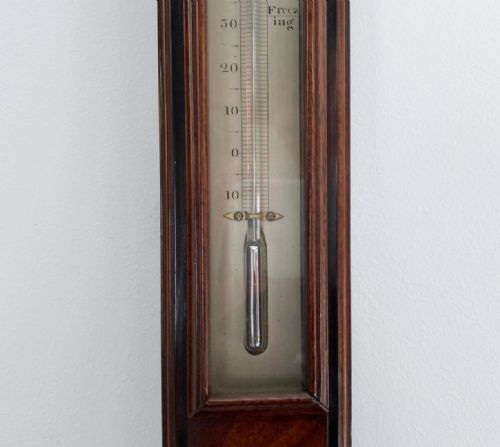 fig 7. George III Stick Barometer by Dollond London