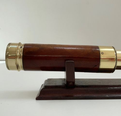 fig 1. George IV Three Draw Telescope by Thomas Harris & Son London