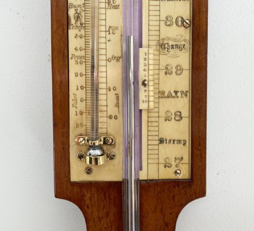 fig 3. Very Early Stick Barometer by Negretti & Zambra London