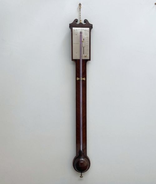Mid Eighteenth Century Stick Barometer by Henry Pyefinch London