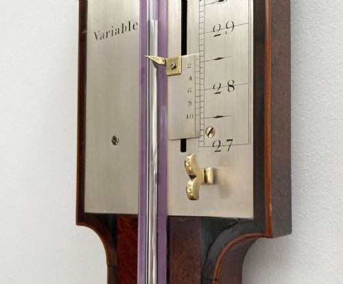 fig 2. Mid Eighteenth Century Stick Barometer by Henry Pyefinch London