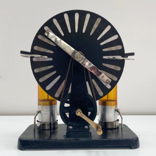 fig 1. Early Twentieth Century Wimshurst Machine by Baird & Tatlock