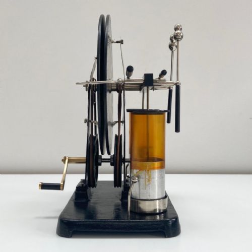 fig 3. Early Twentieth Century Wimshurst Machine by Baird & Tatlock