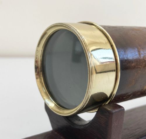 fig 4. Early Victorian Telescope by Dollond with East India Company Presentation Engraving