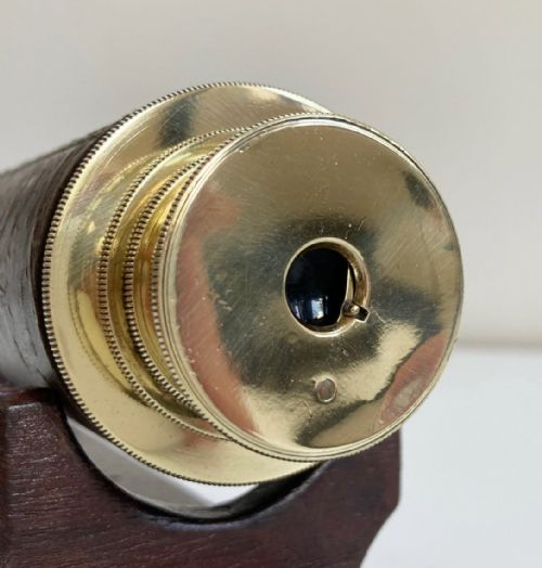 fig 4. Victorian Telescope by Troughton & Simms with East India Company Engineers Dedication