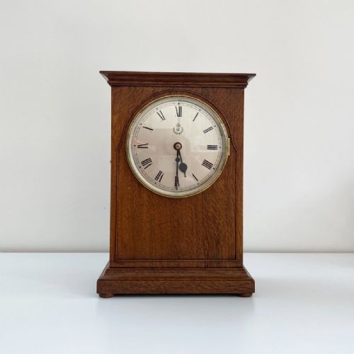 World War 2 Raf Officers Mess Mantle Clock by Fw Elliott & Sons