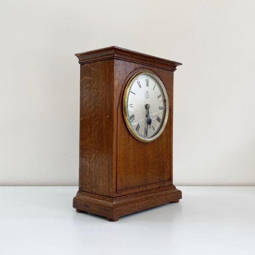 fig 1. World War 2 RAF Officers Mess Mantle clock by FW Elliott & Sons