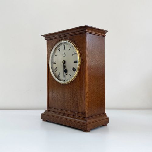 fig 2. World War 2 RAF Officers Mess Mantle clock by FW Elliott & Sons